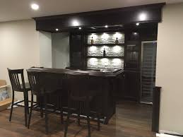Custom Home Bar With Stone Accents Rgb Lighting And A Gorgeous Wine Fridge What More Do You Need To Ent Custom Home Bars Bars For Home Chicken And Vegetables