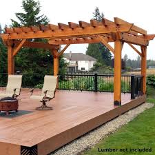 There are some alternatives if you don't feel a gazebo is right for your yard. Learn How To Build A Pergola Easily In Your Own Backyard On A Deck Or On A Patio For A Diy Pergola Build Decksdirect