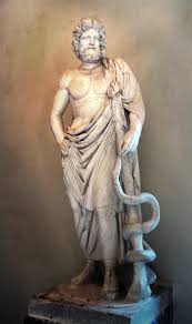 Art print from my collection of greek gods and goddess. Asclepius Wikipedia