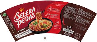 4830: Mi ABC Selera Pedas Hot Gulai Chicken - Indonesia