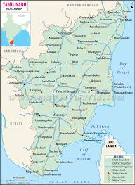 13, 00, 58 km² capital: Tamil Nadu Road Map