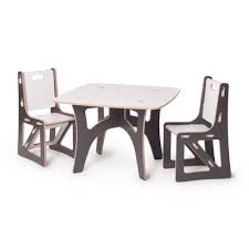 Sprout Kids 3 Piece Table And Chair Set Allmodern Cheap Table And Chairs Kids Table And Chairs Modern Kids Table