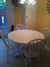 We did not find results for: Took An Old Scratched Up Second Hand Kitchen Table Chair Set And Changed The Colour With Rustoleum Spr Painting Wood Furniture Furniture Kitchen Table Chairs
