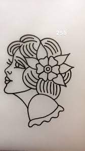 Pin By Emily On Os Teus Gostos Do Pinterest Traditional Tattoo Stencils Tattoo Stencils Traditional Tattoo Drawings