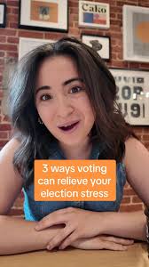 Election season self-care: Heading to the ballot box. 🗳️ (And checking out  our Election Season Survival Guide. Link in bio. 🫡) #mentalhealth  #electionstress #electionseason #politicalstress #vote