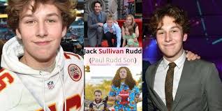 Rudd was born on april 6, 1969, in passaic, new jersey, to british parents. Jack Sullivan Rudd Paul Rudd Son Birthday Age Height Sister Social Media
