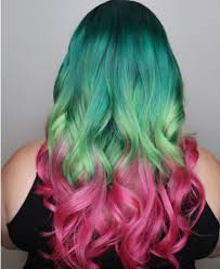 14 Regenbogen Ombre Haar Farben Color De Cabello Cabello Tintes Fantasia