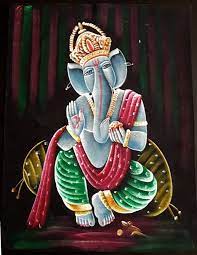 Unique Ganesh Hand Painting Ganesha Painting Painting Hand Painted