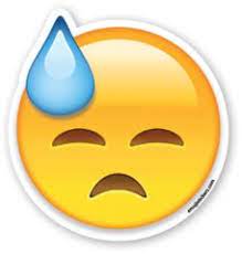 Face With Cold Sweat Emojistickers Com Emoji Backgrounds Emoji Stickers Funny Emoji