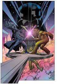 Star Wars Connoisseur Of Carnage By Artist Chris Ivy Jedi Master Obi Wan Kenobi Takes Possession Of Chewbacca Ultimate Star Wars Star Wars Star Wars Art