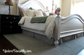 Skirting The Unskirtable Bed - The Creek Line House