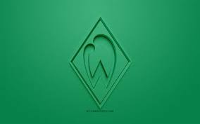 Download Wallpapers Sv Werder Bremen Creative 3d Logo Green Background 3d Emblem German Football Club Bundesliga Bremen Germany 3d Art Football Stylis 3d Logo Bremen Green Backgrounds