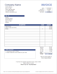 Invoice your clients right now! Free Invoice Template For Excel