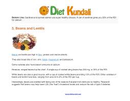 Calcium Rich Food By Diet Kundali Potassium Rich Foods Chart