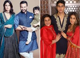 Diwali 2019 Kareena Kapoor Khan Saif Ali Khan Taimur Ali Khan Sara Ali Khan Amrita Singh Ibrahim Ali Khan S Fam Kareena Kapoor Khan Amrita Singh Sara Ali Khan