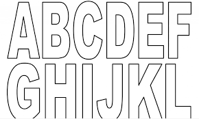 Color alphabet letters to print and cut out. Abc Printables Pdf Alphabet Letters To Print Alphabet Letter Templates Lettering Alphabet
