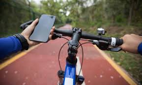 Image result for texting while biking