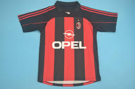 From fierce rivals with paolo in the early 2000s, to teammates with his son daniel in 2020. Ac Milan 2000 2002 Home Short Sl Shirt Kit Free Shipping
