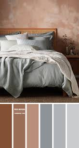 Consider the space you have in your bedroom before your select the right nightstand for you. Earth Tone Bedroom Brown And Grey With Blue Undertone