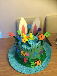 My Boys Easter Bonnet Was So Easy To Make Easter Kids Easter Hats Easter Bonnets For Boys
