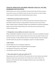 We did not find results for: Kumpulan Soal Tentang Ancaman Di Bidang Ipoleksosbudhankam Masnurul