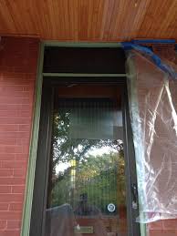 With the minwax poly that i used, that window of time was 12 hours. Front Porch Ceiling Re Painting In Tower Grove South Kennedy Painting