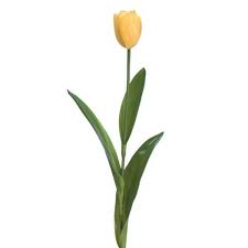 Tulip Silk Flower Stem Of The Day Silk Flowers Tulips Single Flower