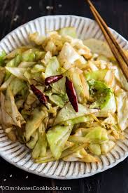 Infuse The Oil With Aromatics And Then Toss At A High Heat This Adds A Smoky Flavor To The Sweet Fried Cabbage Cabbage Recipes Fried Cabbage Asian Vegetables