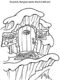 Welcome To Whoville Colouring Pages Grinch Christmas Decorations Grinch Coloring Pages Grinch Christmas