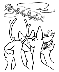 Reindeer are typical ruminant mammals of cold regions of the northern hemisphere. Free Printable Reindeer Coloring Pages For Kids