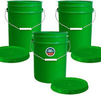 ePackageSupply 5 Gallon Bucket with Airtight Lid | Made in USA | Food Grade  | Heavy-Duty Premium HPDE Plastic | Durable 90 Mil All Purpose Pail | Easy  ...