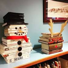 Book The Halls Bookish Holiday Decor Easy Christmas Decorations Christmas Classroom Snowman Christmas Decorations