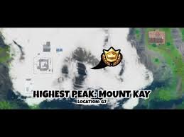 There are two challenges this week requiring players to open keep in mind that for this challenge, motorboats can be taken onto the shore if you need to chase someone down. Summit The Highest Mountain Wearing The Journey Outfit Location Alter Ego Challenge Fortnite Youtube