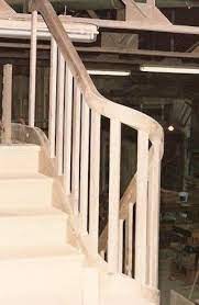 Wreathed Handrail On Inside Of Winder Stairs Stair Handrail Staircase