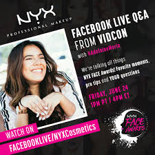 You can continue to stan nyx because they're selection and brand ethos is very. Nyx Pro Makeup Us On Twitter We Re Having A Facebook Live Q A W Adelainemorin Today At 1 00pm Https T Co Qkrrj0eduh