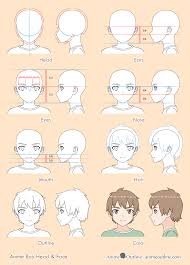 Maybe you would like to learn more about one of these? 8 Step Anime Boy S Head Face Drawing Tutorial Animeoutline