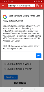 This article sheds light on the cash scam alerts and finds whether it is a scam or not as people are asking about this. From Website Www Gladmpath Xyz Prize For Google Searches Fake Or Scam Google Account Community