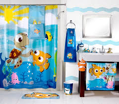 Finding Nemo Shower Curtain Kids Bathroom Themes Childrens Bathroom Bathroom Kids