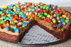 Behold, pizza lovers and get ready, pizza cake could become a reality. M M S Crispy Dessert Pizza