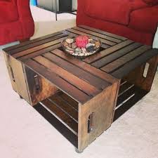 How To Build A Coffee Table Out Of Wooden Crates Coffee Table Made Out Of Crates Look Here Tables Ideas How To Bui Decor Decorating Coffee Tables Coffee Table