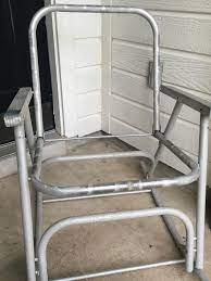 An outdoor furniture staple for decades, aluminum patio furniture is very versatile and is available in a wide array of styles. How To Macrame A Vintage Lawn Chair How Tos Diy