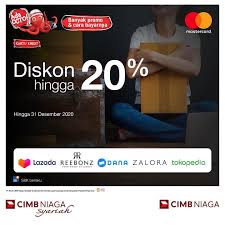 Kartu kredit dapat memudahkan anda untuk belanja barang yang anda inginkan tanpa harus menabung. Cimb Niaga Asyiknya Belanja Online Di Lazada Reebonz Facebook