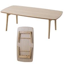 Azumaya Japan Azumaya Wooden Folding Legs Coffee Center Table Blt 229oak Natural Oak Coffee Table Wood Folding Coffee Table Coffee Tables For Sale