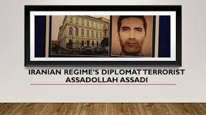 Police officers are seen before a trial of iranian diplomat assadollah assadi,. In Second Hearing Court In Antwerp Refers Prosecution Of Iran Regime S Diplomat Terrorist Assadollah Assadi His Three Accomplices To Anti Terrorism Branch Ncri