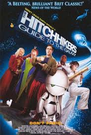 The Hitchhiker S Guide To The Galaxy Movie With An Awesome Cast Hitchhikers Guide To The Galaxy Hitchhikers Guide Guide To The Galaxy