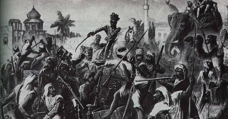 Pictures: A 53-ft scroll that captured images of the 1857 mutiny (they way the British saw it)