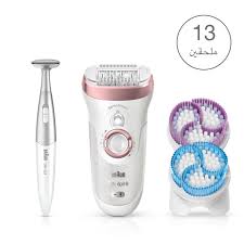 جهاز إزالة الشعر Silk Epil 9 Skinspa Sensosmart 9 980 براون