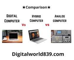 All modern computers, laptops, and calculators are all digital computers 5. Hybrid Computer Examples Uses And Difference Between
