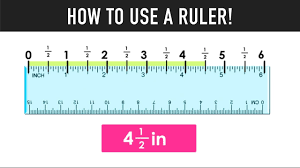 If you are measuring something, align it with the left side of the zero mark on the ruler. How To Use A Ruler To Measure Inches Youtube