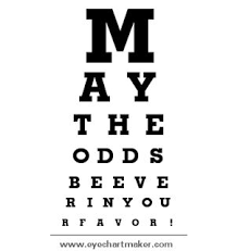 Blue 11 Interiors Diy Hunger Games Eye Chart Art Eye Chart Art Eye Chart Eye Exam Chart